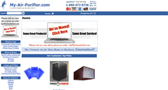 Desktop Screenshot of my-air-purifier.com