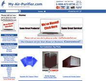 Tablet Screenshot of my-air-purifier.com